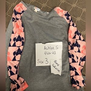 Long sleeve Disney x lularoe